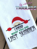 DIGITAL DOWNLOAD Sinister Santa BUNDLE 3 Versions 3 Sizes Included Applique