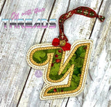 DIGITAL DOWNLOAD Applique Alphabet Ornament Bookmark Set 26 DESIGNS INCLUDED