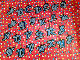 DIGITAL DOWNLOAD Applique Alphabet Ornament Bookmark Set 26 DESIGNS INCLUDED