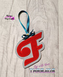 DIGITAL DOWNLOAD Applique Alphabet Ornament Bookmark Set 26 DESIGNS INCLUDED