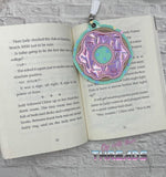 DIGITAL DOWNLOAD Applique Donut Bookmark Ornament Gift Tag