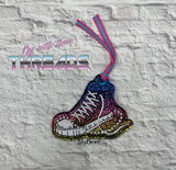 DIGITAL DOWNLOAD Chucks and Pearls Bookmark Ornament Gift Tag