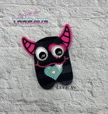 DIGITAL DOWNLOAD Love Monster Plushie Set 5 SIZES INCLUDED
