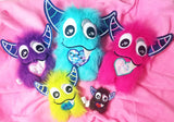 DIGITAL DOWNLOAD Love Monster Plushie Set 5 SIZES INCLUDED