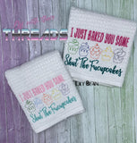 DIGITAL DOWNLOAD Shut The F Up Cupcakes Set 4 SIZES INCLUDED