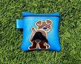DIGITAL DOWNLOAD 5x5 ITH Applique Boxer Bum Poo Zipper Bag Lined and Unlined