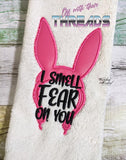 DIGITAL DOWNLOAD Bunny Ears Applique 3 SIZES INCLUDED