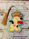 DIGITAL DOWNLOAD Applique O D Bookmark Gift Tag Ornament