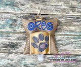 DIGITAL DOWNLOAD Double Zip Dog Walking Combo Bag 4 SIZES INCLUDED UNLINED