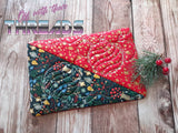DIGITAL DOWNLOAD Holiday Ornament Quilted Mug Rug Snack Mat Set 4 SIZES INCLUDED INCLUDES BOTH TURN HOLE AND ENVELOPE FINISHES