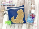 DIGITAL DOWNLOAD 5x5 ITH Goldendoodle Bag and 4x4 Stand Alone