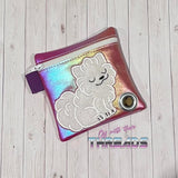 DIGITAL DOWNLOAD 5x5 ITH Pomeranian Bag and 4x4 Stand Alone