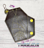 DIGITAL DOWNLOAD ITH Bat Coffin Wallet 3 SIZES INCLUDED