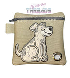DIGITAL DOWNLOAD 5x5 ITH Applique Catahoula Waste Bag and 4x4 Stand Alone