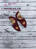 DIGITAL DOWNLOAD ITH Style 2 Applique Hair Bow 4 SIZES INCLUDED 4x4 Friendly Option Included