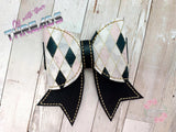 DIGITAL DOWNLOAD ITH Shoe Lace Bow Style 1 BEAN AND SATIN EYELET OPTIONS INCLUDED