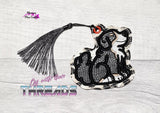 DIGITAL DOWNLOAD 4x4 Applique Bernese Mountain Dog Bookmark Ornament Gift Tag