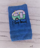 DIGITAL DOWNLOAD I Sleep Around Camper Design 4 SIZES INCLUDED