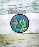 DIGITAL DOWNLOAD Sips Tea Patch 3 SIZES INCLUDED