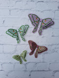 DIGITAL DOWNLOAD ITH Luna Moth Hair Bow 4 SIZES INCLUDED