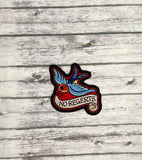 DIGITAL DOWNLOAD No Regerts Tattoo Fail Swallow Patch 3 SIZES