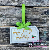 DIGITAL DOWNLOAD Kansas State Bookmark Ornament Gift Tag