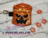 DIGITAL DOWNLOAD Applique Boo Bucket Zipper Bag Set and Bonus With Charm 3 DESIGNS AND ALL 4 SIZES INCLUDED