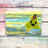 DIGITAL DOWNLOAD Applique Boogie Man Gelato Quilted Mug Rug Snack Mat Set 4 SIZES INCLUDED Coaster