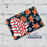 DIGITAL DOWNLOAD Applique Christmas Tree Cake Quilted Mug Rug Snack Mat Set 4 SIZES INCLUDED Coaster