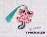 DIGITAL DOWNLOAD Axolotl Two Bookmark Ornament Gift Tag
