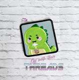 DIGITAL DOWNLOAD Bobasaur Patch 3 SIZES INCLUDED