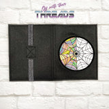 DIGITAL DOWNLOAD Applique Stained Glass Window A6 Notebook Holder