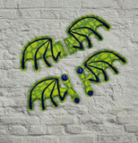 DIGITAL DOWNLOAD Gargoyle Dragon Wing Velcro Shoe Boot SNAP AND SLIDER OPTIONS INCLUDED