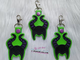 DIGITAL DOWNLOAD Evil Sorceress Snap Tab Key Chain