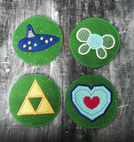 DIGITAL DOWNLOAD Legend Gamer Coaster Set