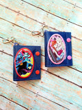 DIGITAL DOWNLOAD 5x7 ITH Applique Double Snap Wallet Key Chain Set