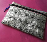 DIGITAL DOWNLOAD ITH Live Fast Leave A Pretty Corpse Skull Bag Lined and Unlined