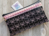 DIGITAL DOWNLOAD ITH Live Fast Leave A Pretty Corpse Skull Bag Lined and Unlined