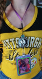 DIGITAL DOWNLOAD 4x4 Applique Badge Holder ITH Design