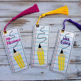 5x5 DIGITAL DOWNLOAD Pencil To Paper Bookmark
