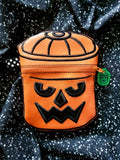 DIGITAL DOWNLOAD 6x8 Boo Bucket Zipper Bag Set 3 Designs