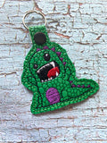 4x4 DIGITAL DOWNLOAD T Rex Dinosaur Snap Tab
