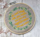 5x5 DIGITAL DOWNLOAD  4 Sizes She Saved Herself Embroidery Design