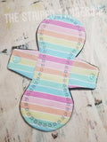 6x10 DIGITAL DOWNLOAD 2 Sizes Included CSP Reusable Washable ITH Menstrual Pad Minor Sewing Required