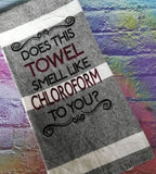 DIGITAL DOWNLOAD Does This Smell Like Chloroform? 2 Sizes 2 Options