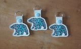 DIGITAL DOWNLOAD Geometric Bear Snap Tab