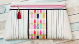 DIGITAL DOWNLOAD Parhelion Clutch Applique Zipper Bag Lined and Unlined