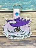 4x4 DIGITAL DOWNLOAD Sleepy Dragon Snap Tab