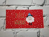 DIGITAL DOWNLOAD 3 Sizes Fleece Navidad Sheep Holiday Embroidery Design
