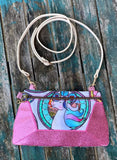 DIGITAL DOWNLOAD Kendal Clutch Applique Zipper Bag Lined and Unlined